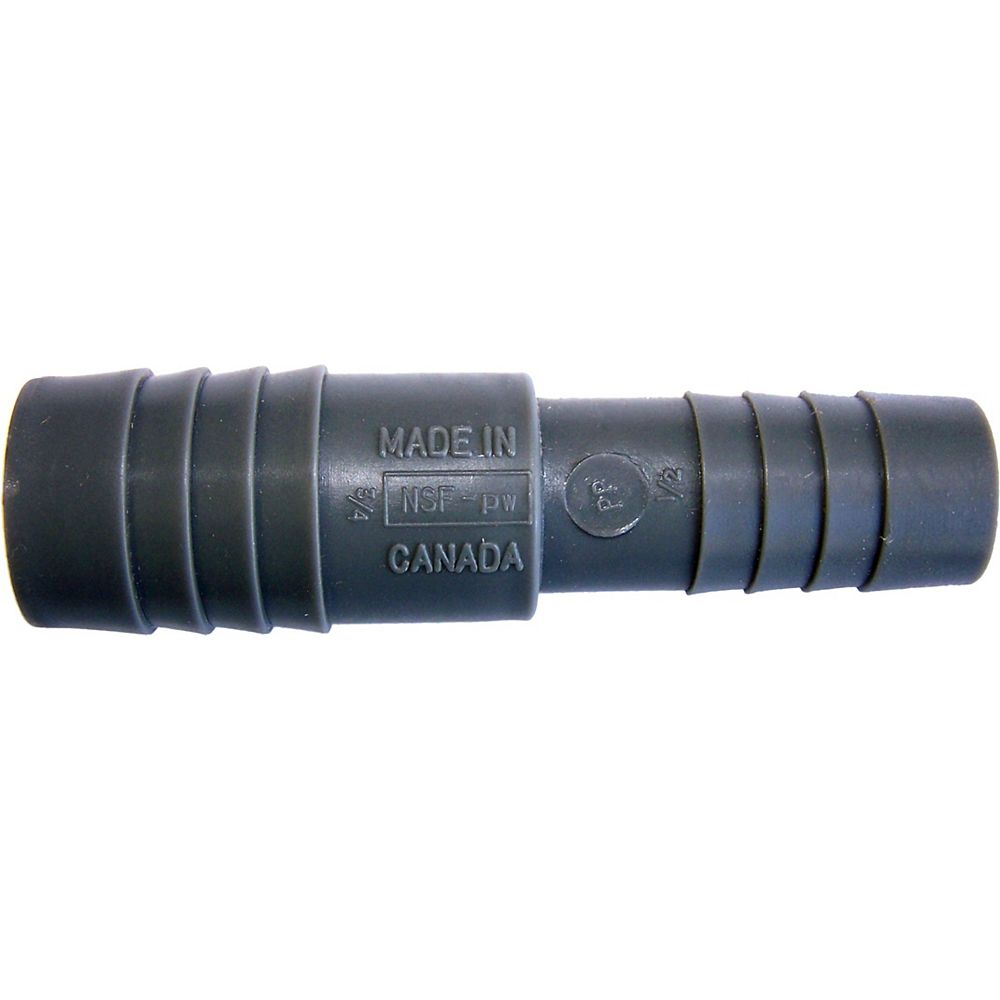 Pro Connect Poly Reducing Coupling 3 4 Inch Insert X 1 2 Inch Reducing Insert The Home Depot Canada Pro Connect Poly Reducing Coupling 3 4 Inch Insert X 1 2 Inch Reducing Insert The Home Depot Canada