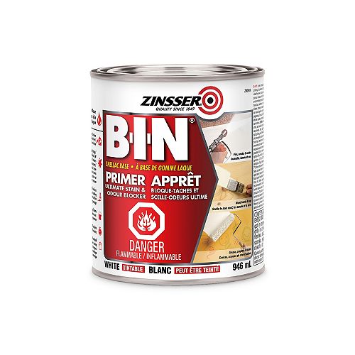 BIN Ultimate Performance Primer Sealer & Stain Killer, 946ml