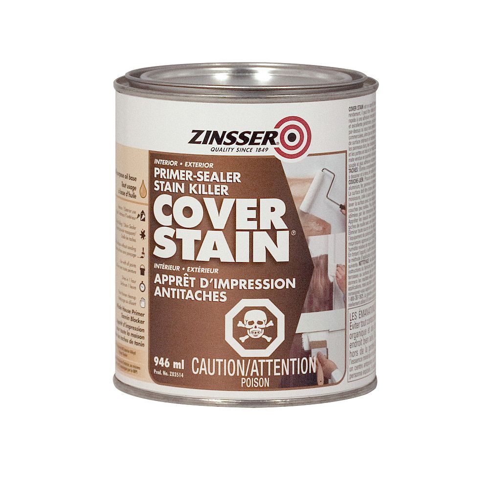 Zinsser Cover Stain Interior Exterior Primer Sealer