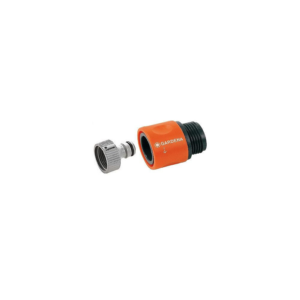 GARDENA Classic Female Tap to Hose Connector Set The Home Depot Canada