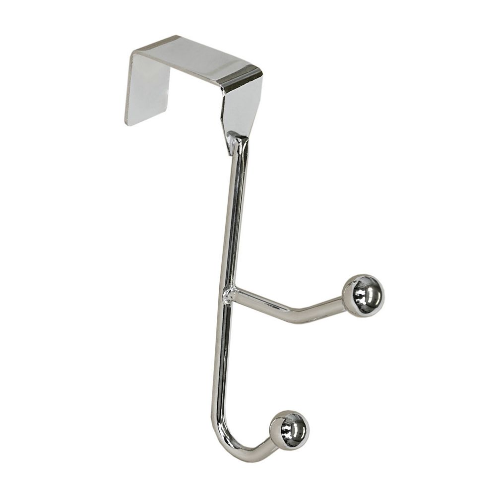 Nystrom 6 7/32inch (158 mm) Utility OverTheDoor Hook, Chrome The