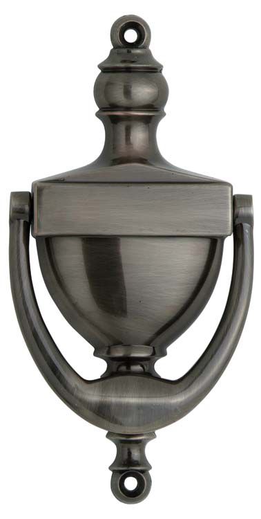 Taymor 3.25inch x 6.25inch Satin Chrome Door Knocker The Home Depot