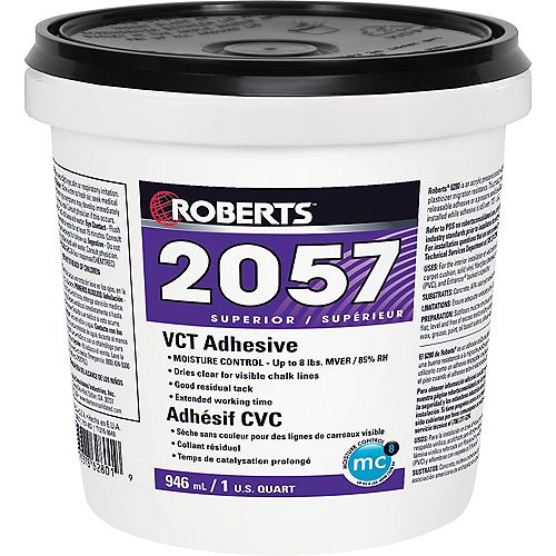 2057, 946mL Premium Vinyl Composition Tile Adhesive