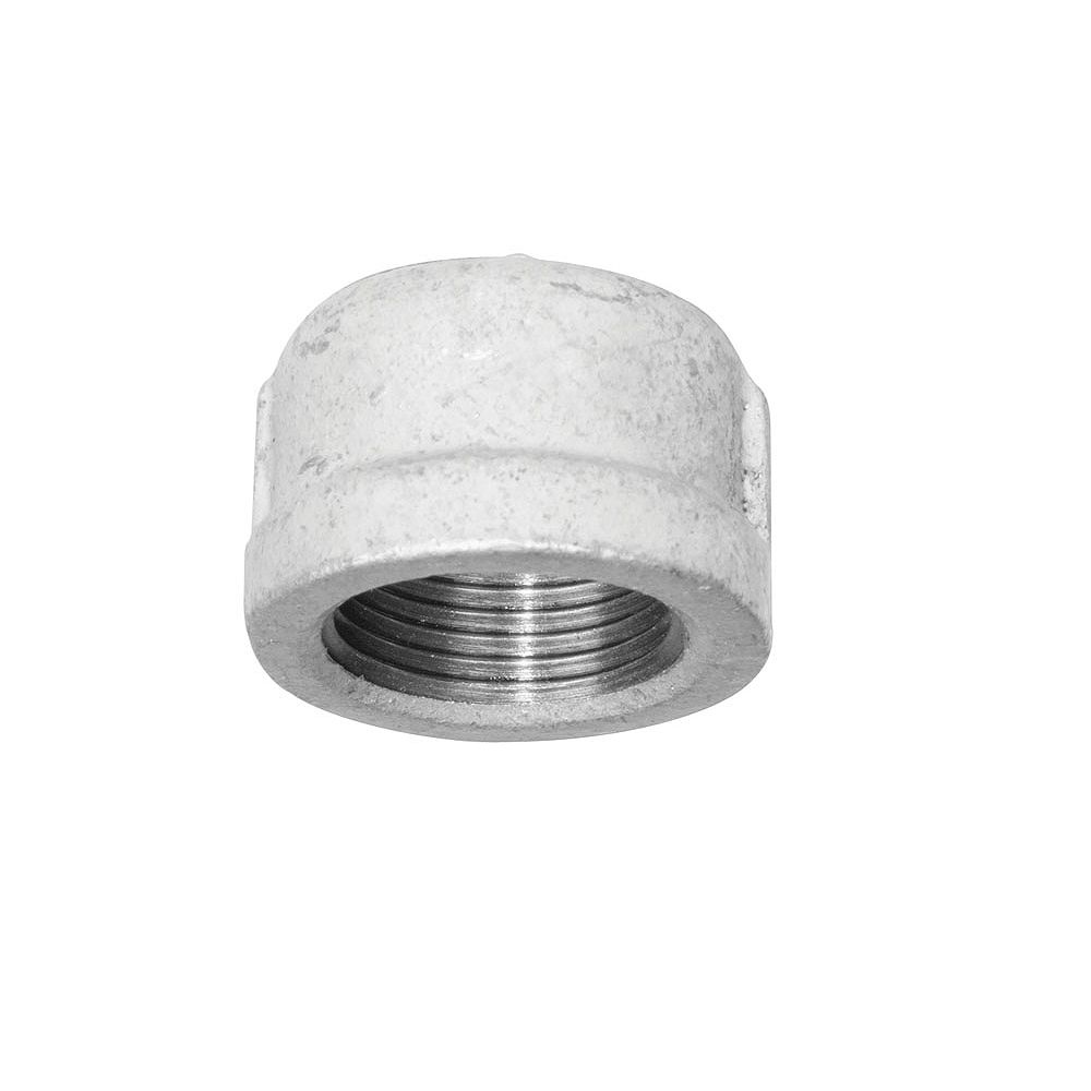 STZ Fitting Galvanized Iron Cap 1/2 Inch The Home Depot Canada