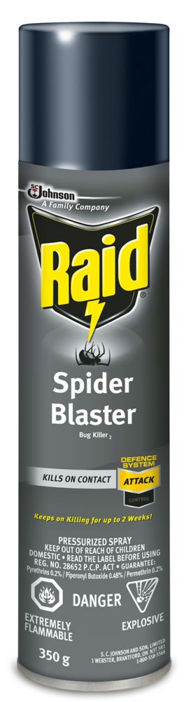 Raid Spider Blaster 350g Spider Killer The Home Depot Canada   P 1000126269 