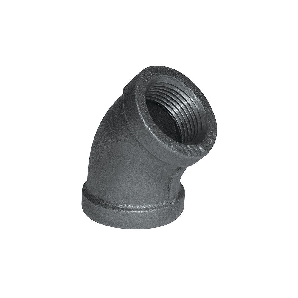 STZ Fitting Black Iron 45 Degree 3/4 Inch The Home Depot Canada
