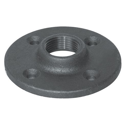 Fitting Black Iron Floor Flange 3/4 Inch