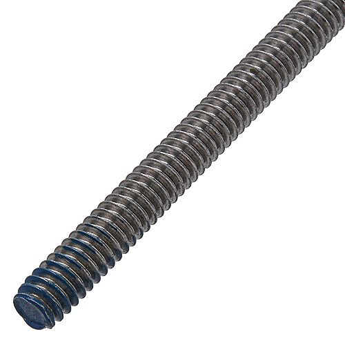 3/8-16 x 36-inch Stainless Steel Threaded Rod - UNC