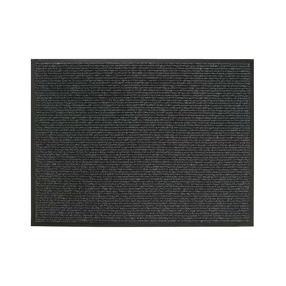 Trafficmaster 3 Ft X 4 Platinum Charcoal Door Mat The Home Depot Canada Platinum Charcoal Door Mat