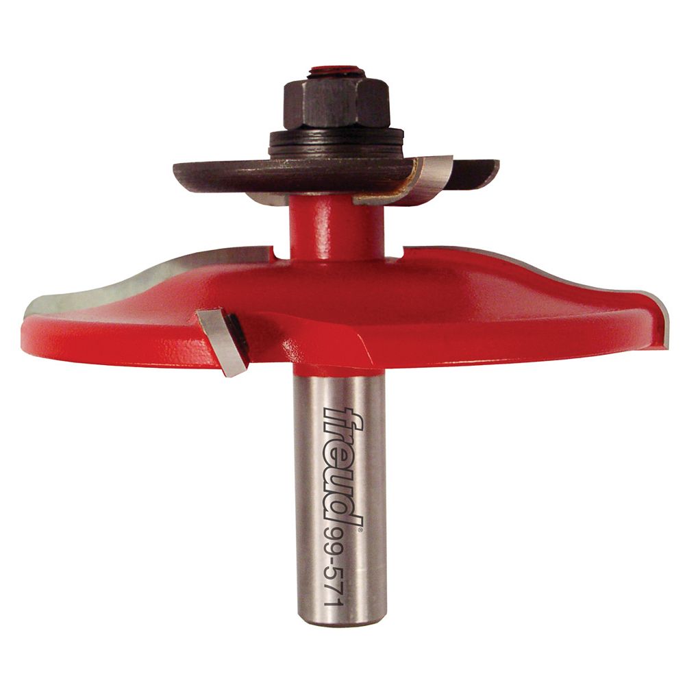 Freud 3 1/4inch Carbide Tipped Ogee Raised Panel Router Bit The Home Depot Canada