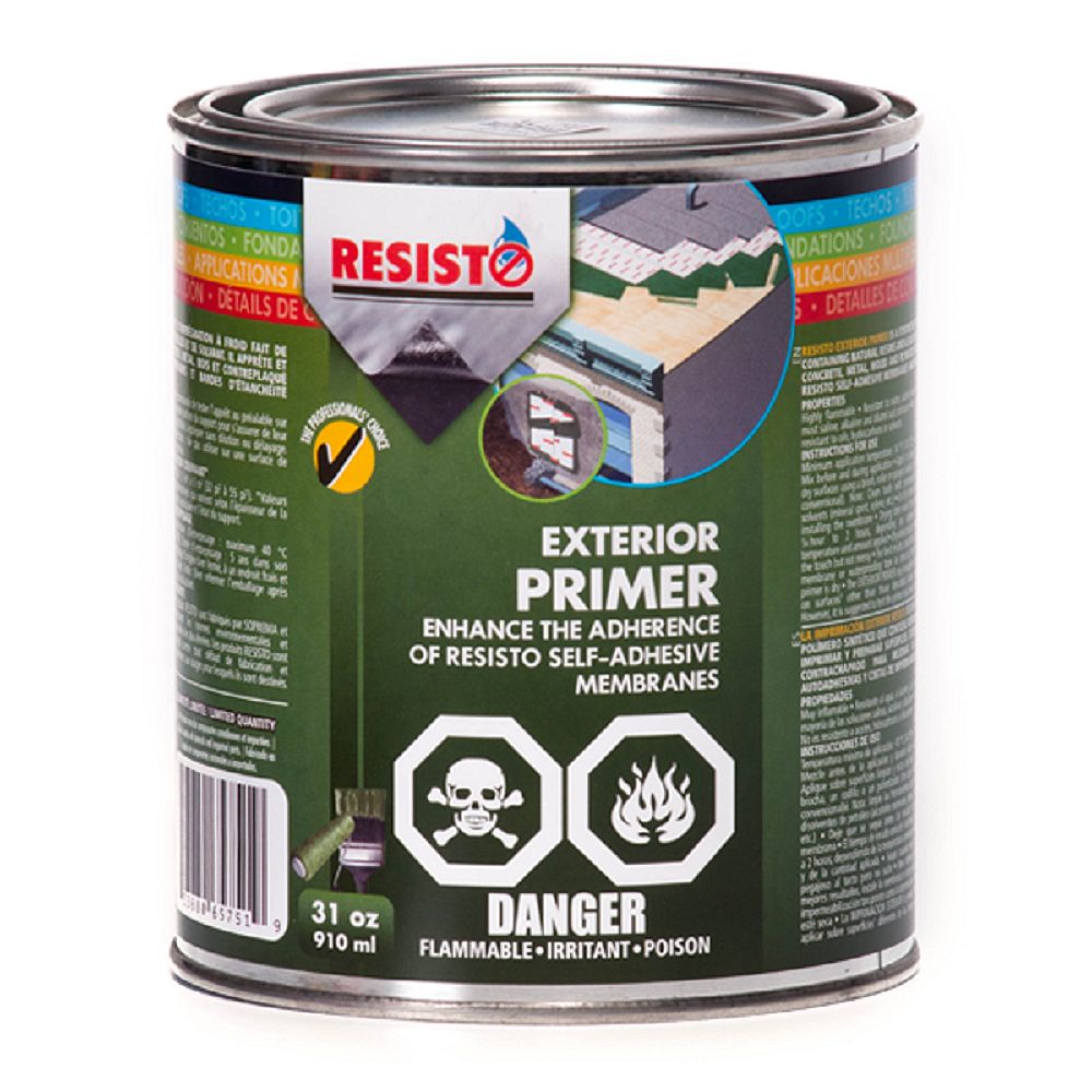 RESISTO Exterior Primer 910 Ml The Home Depot Canada