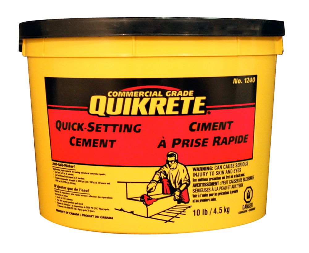 Quikrete Quick-Setting Cement 4.5kg | The Home Depot Canada