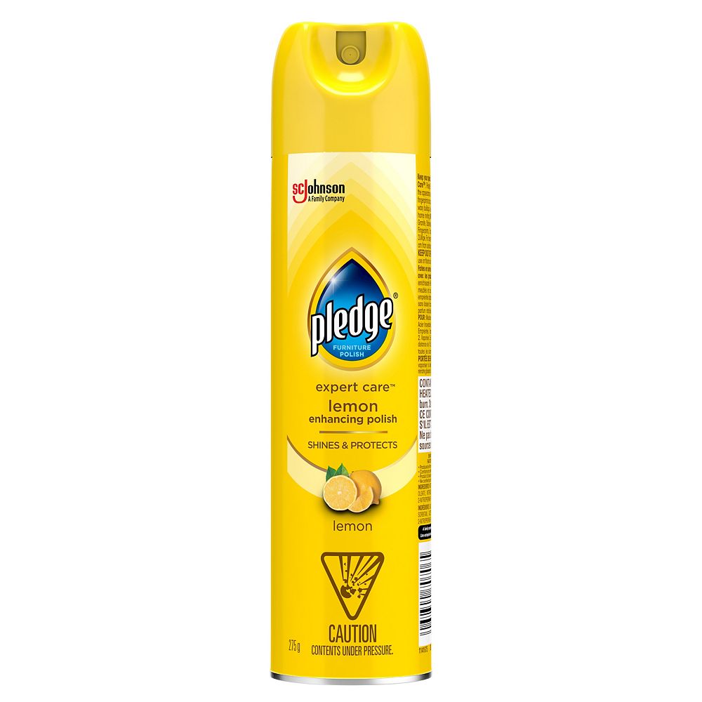 Pledge Lemon Fresh Aerosol The Home Depot Canada