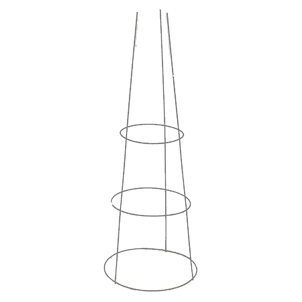 WIRECRAFT 33 inch Tomato Cage Galvanized The Home Depot