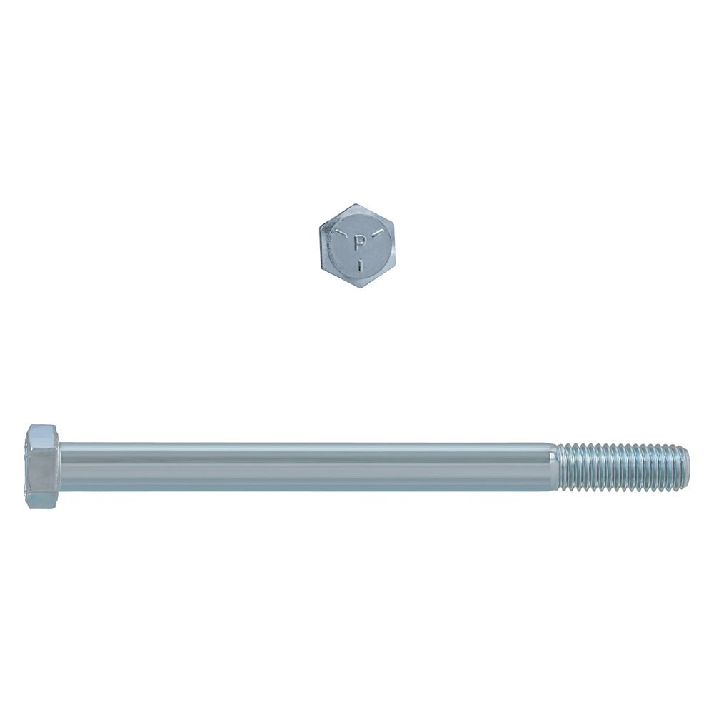 Paulin 12 Inch X 7 Inch Hex Head Cap Screw Zinc Plated Grade 5 Unc The Home Depot Canada 