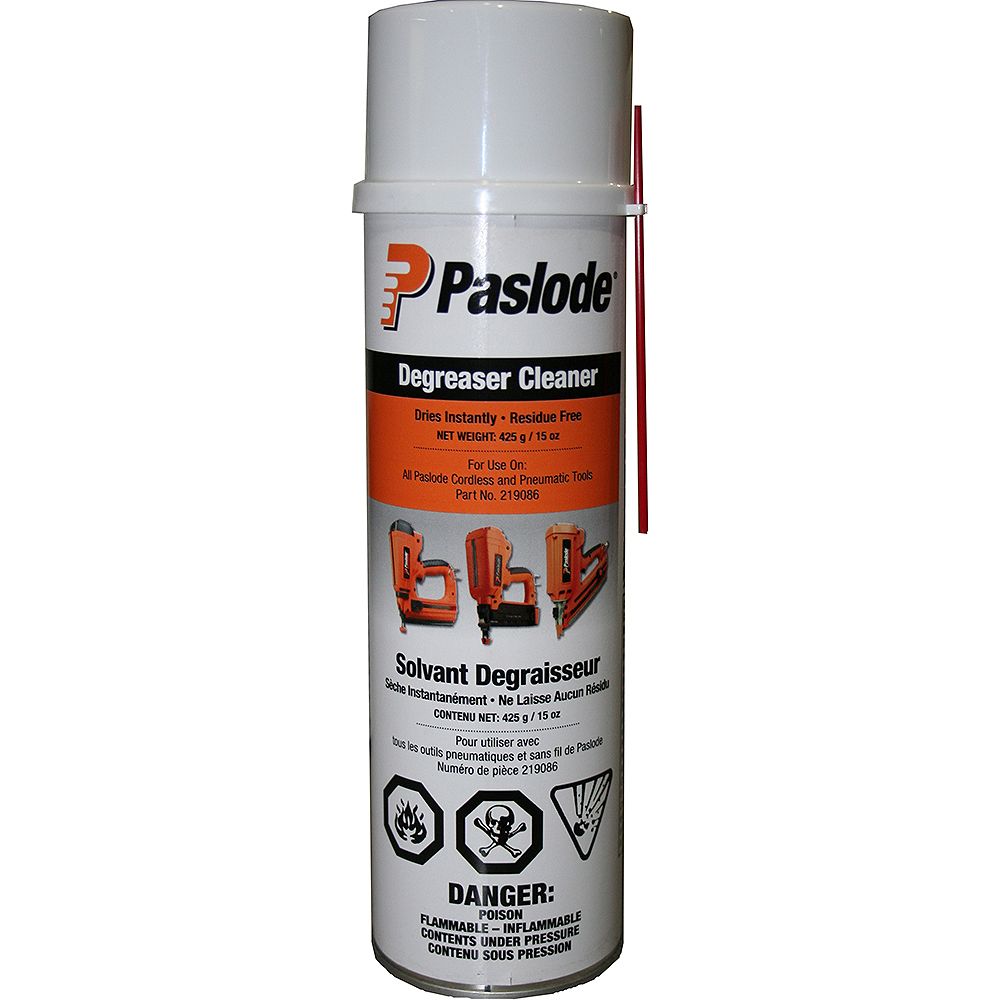 Paslode Cordless Nailer Degreaser Cleaner 15Oz Can The Home Depot Canada