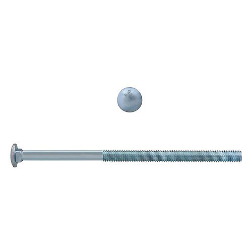 Paulin 1/2inch x 3inch Carriage Bolt Hot Dipped Galvanized UNC