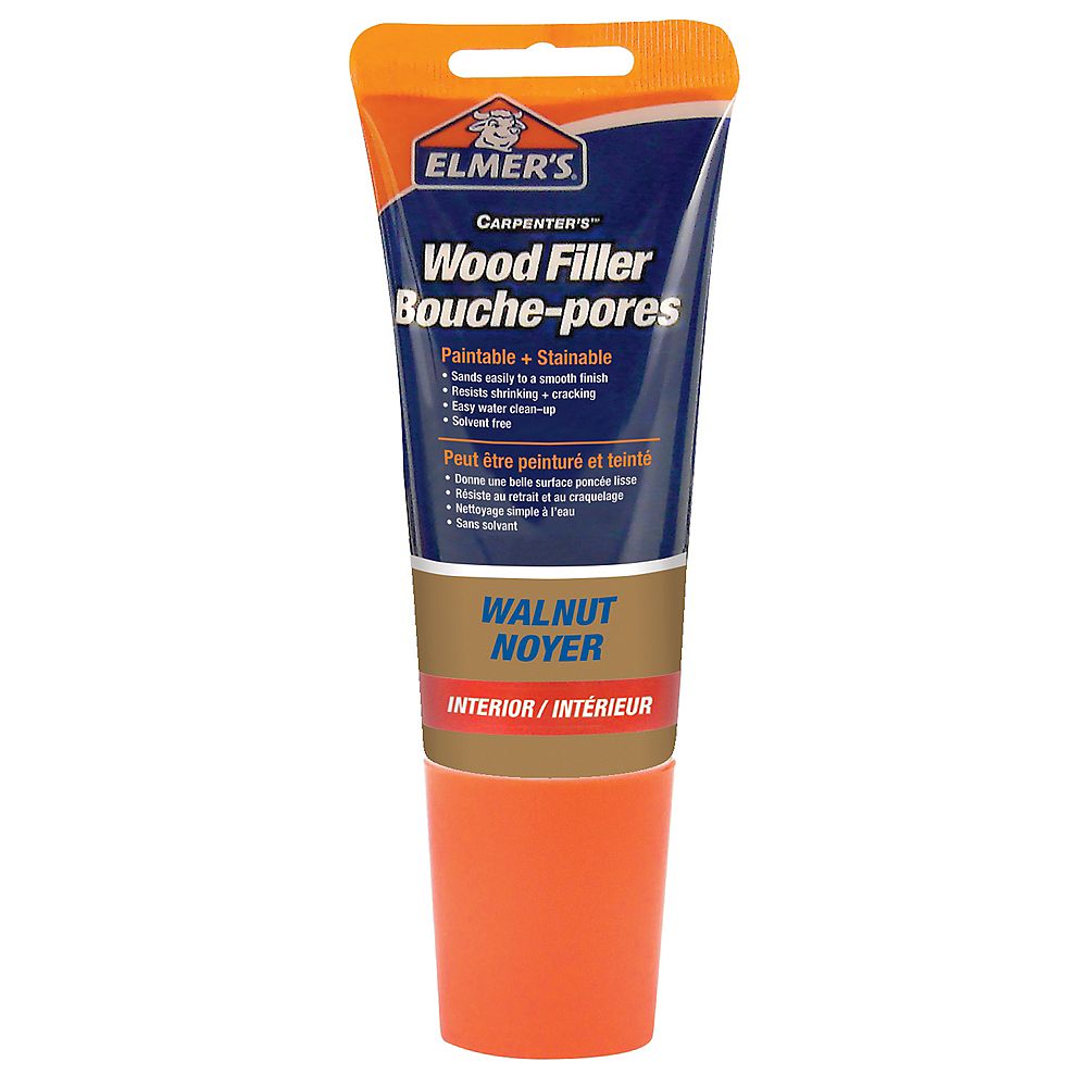 Elmer's Tinted Wood Filler Walnut Tube The Home Depot Canada