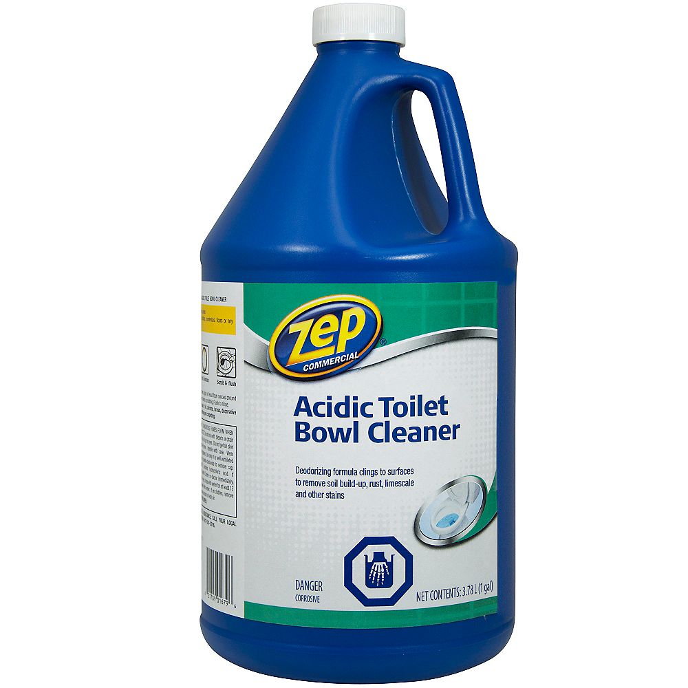 Zep Commercial Acidic Toilet Bowl Cleaner 3 78 L The Home Depot Canada