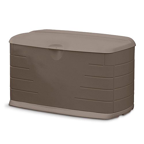 10 cu. ft. (73 gal.) Medium Resin Deck Box with Seat