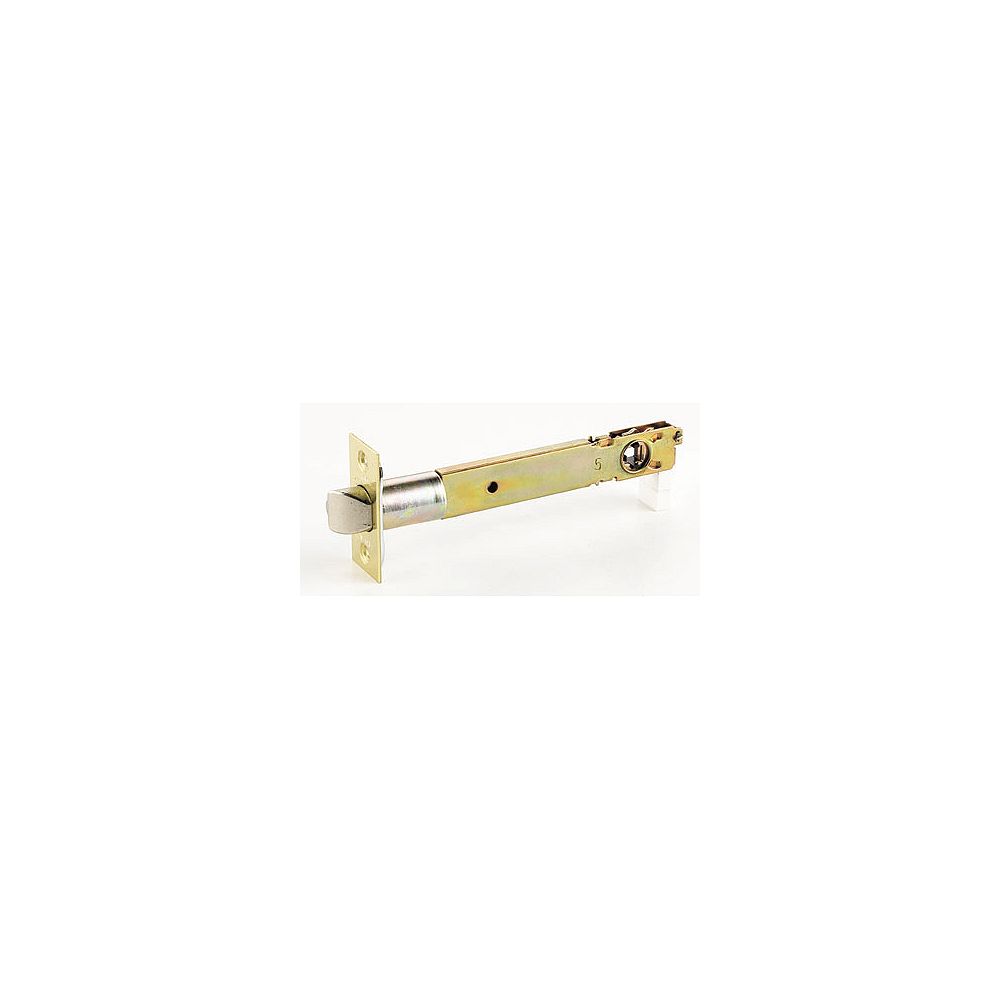 Schlage FSeries Bright Brass Knob Latch (5inch Backset) The Home