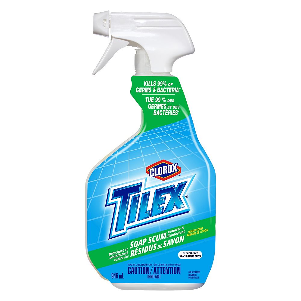 Tilex 18 soap Scum Remover & Disinfectant Spray (Lemon) The Tilex 18 soap Scum Remover & Disinfectant Spray (Lemon) The
