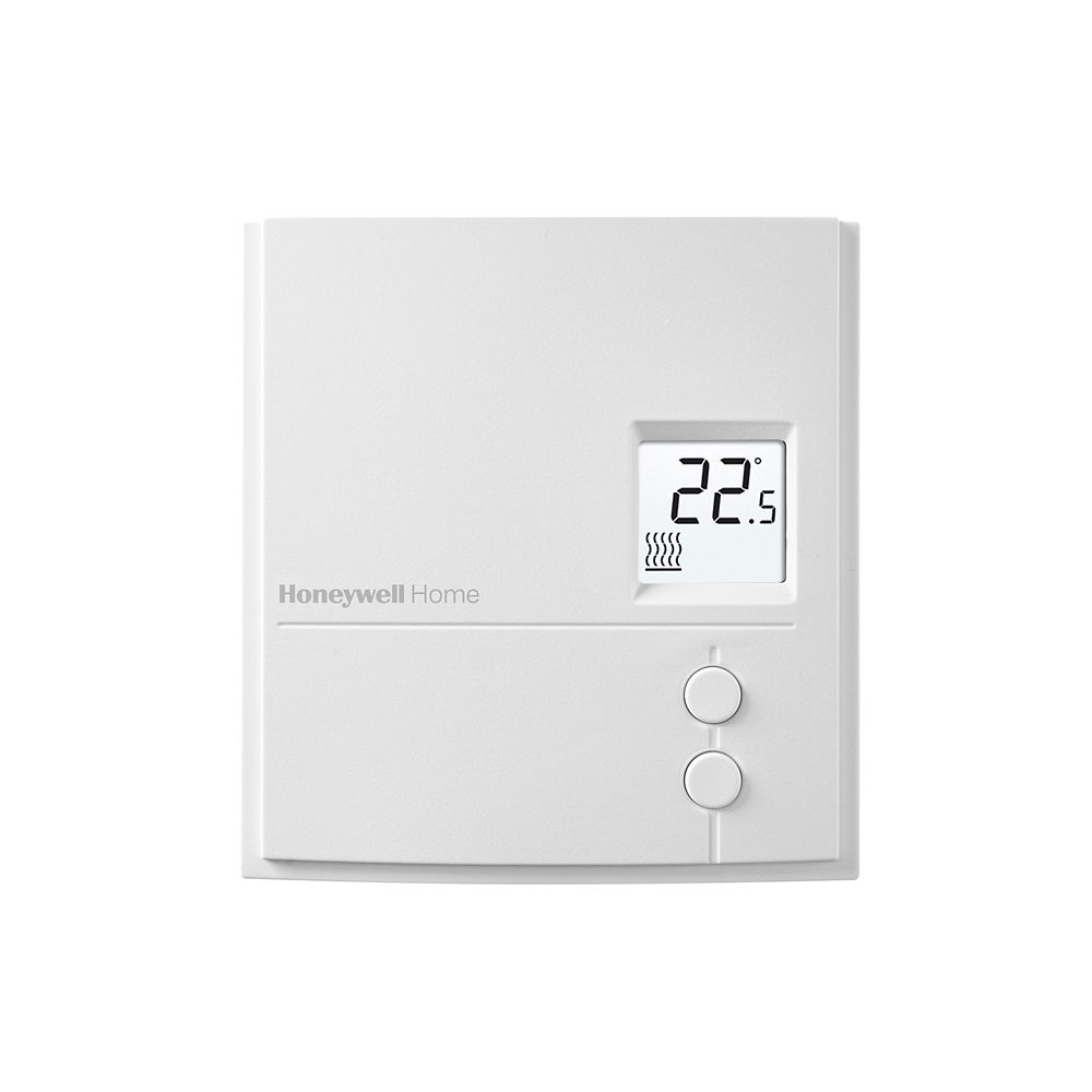 Honeywell Home Digital Non Programmable Electric Baseboard Heat Thermostat The Home Depot Canada