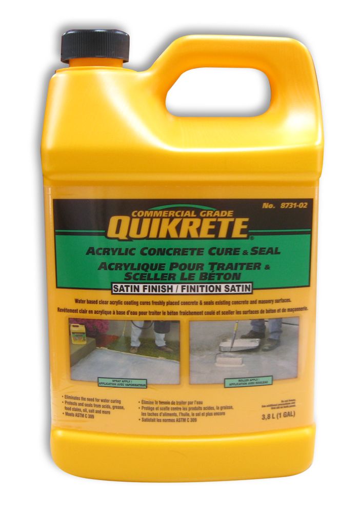 Quikrete Acrylic Concrete Sealer 3 8L The Home Depot Canada   P 1000142722 