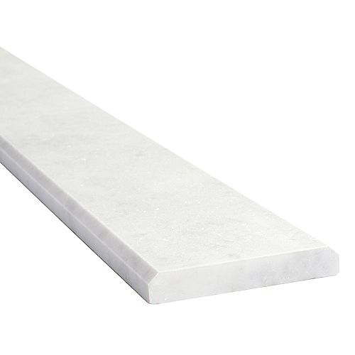 3-Inch x 36-Inch x 3/8-Inch Carrara Natural Stone Threshold