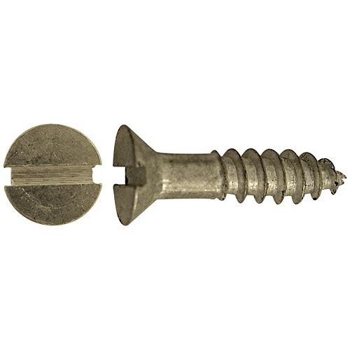 Paulin #10 Aluminum Flat Head Slot Screws