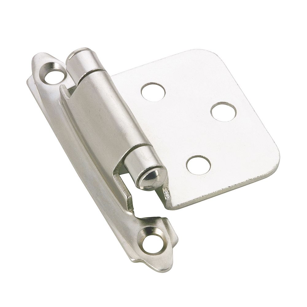 Richelieu SemiConcealed Self Closing Hinge Chrome The Home Depot Canada