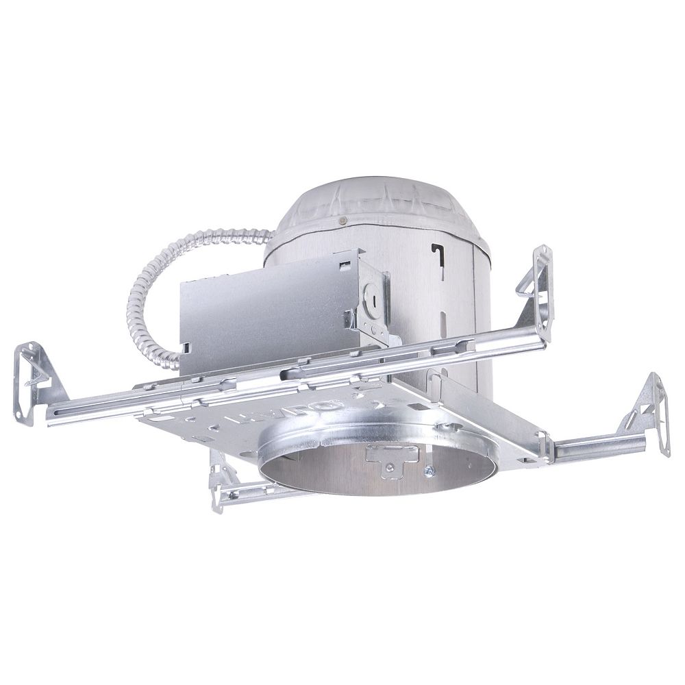 Halo E26 6-inch Aluminum Recessed Lighting Housing for New ...