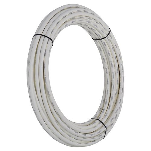 1/2-inch x 100 ft. PEX Tubing Coil in White