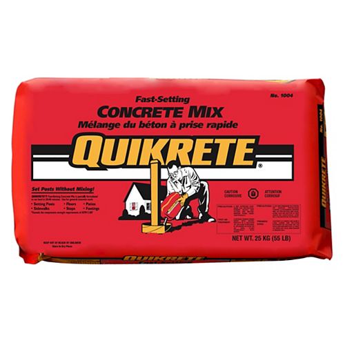 Quikrete Fast Setting Concrete Mix 30kg