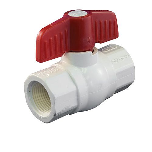 Ball Valve 1-1/2 Inch PVC Threaded Schedule 40