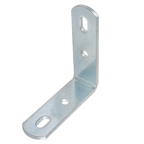 2 x 2-inch Corner Brackets Zinc Plated