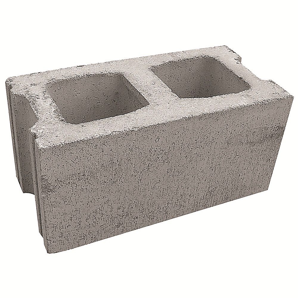 Oldcastle 8 inch Block Natural | The Home Depot Canada