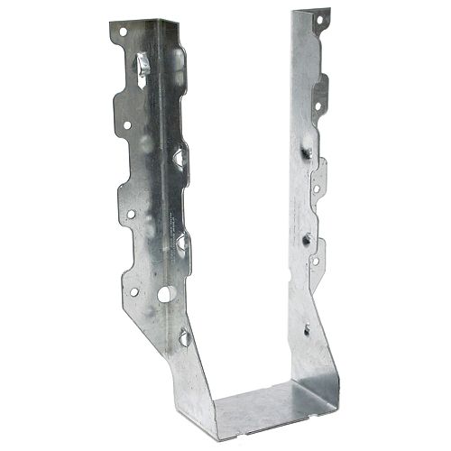 LUS ZMAX Galvanized Face-Mount Joist Hanger for Double 2x10