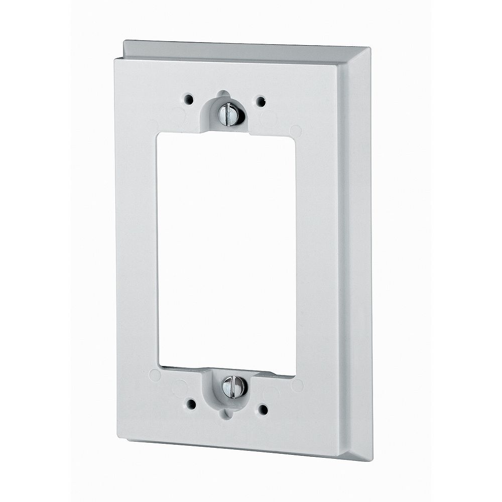 Leviton Shallow Wall Box Extender For Gfci White The Home Depot Canada