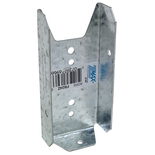 FB ZMAX Galvanized Fence Rail Bracket for 2x4