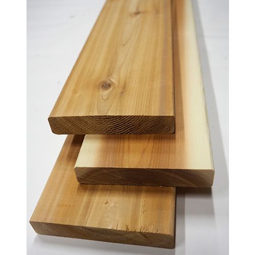 5/4-inch x 6-inch x 16 ft. Premium Cedar Deck Board