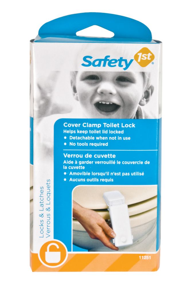 Safety 1st Cover Clamp Toilet Lock The Home Depot Canada