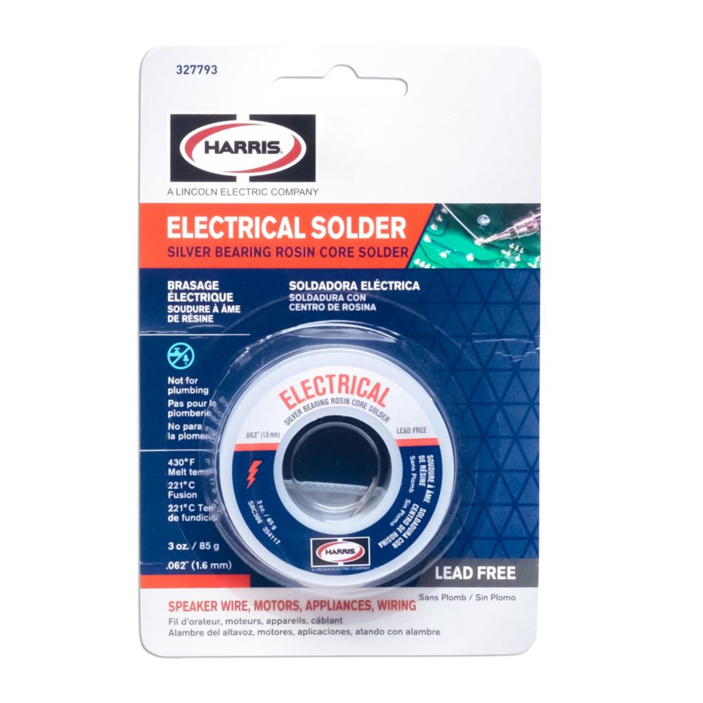 Harris 327793 - 3 Oz. Electrical Solder | The Home Depot Canada