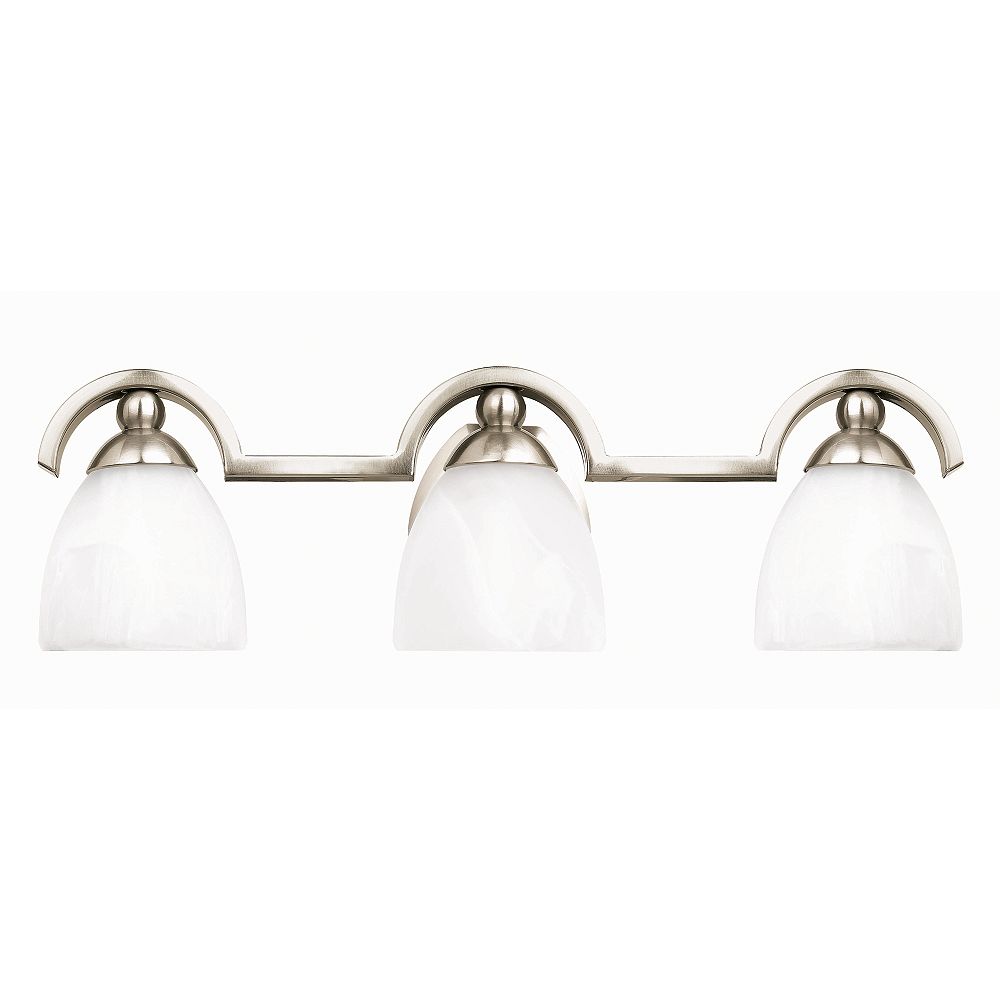 Hampton Bay Vanity Fixture The Home, Home Depot Vanity Light With On Off Switch