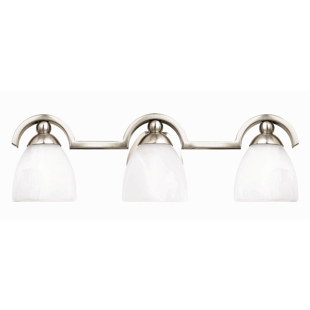 Hampton Bay Vanity Fixture The Home Depot Canada Hampton Bay Vanity Fixture The Home, Bathroom Vanity Lights Home Depot Canada