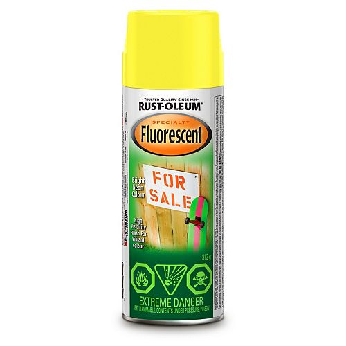 Yellow Spray Paint & Accessories Paint The Home Depot Canada