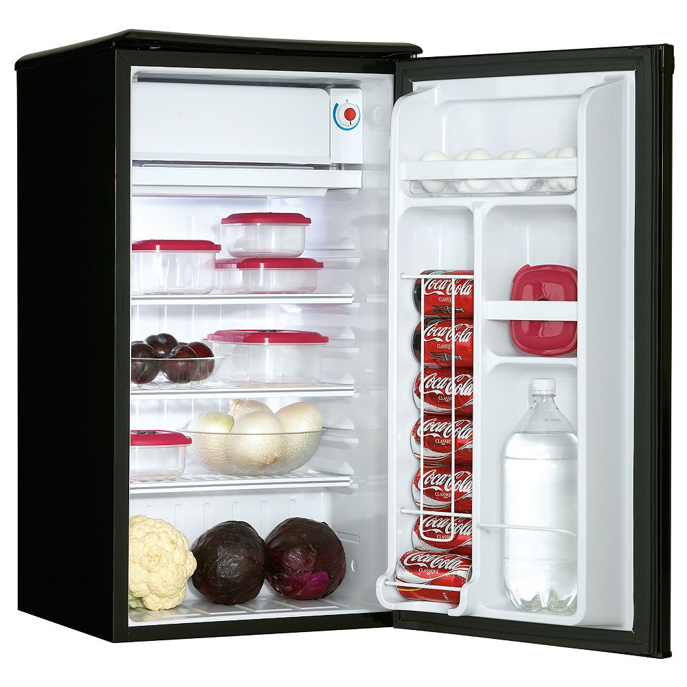 Danby Compact Refrigerator With Freezer 3 2 Cubic Feet The Home Depot Canada