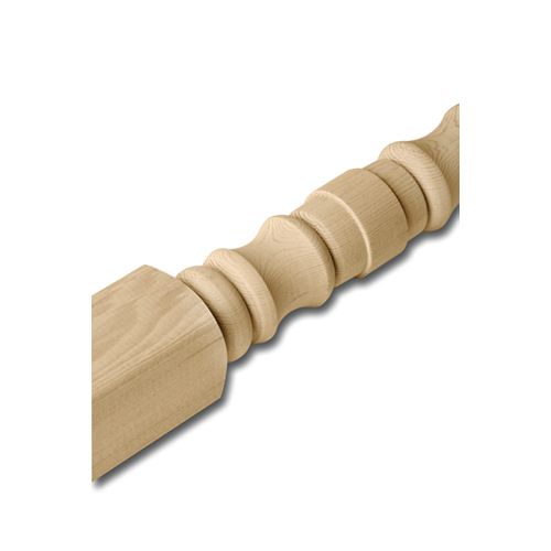 Alexandria Moulding 1 1/2-inch x 1 1/2-inch x 32-inch Hemlock Colonial Turned Baluster