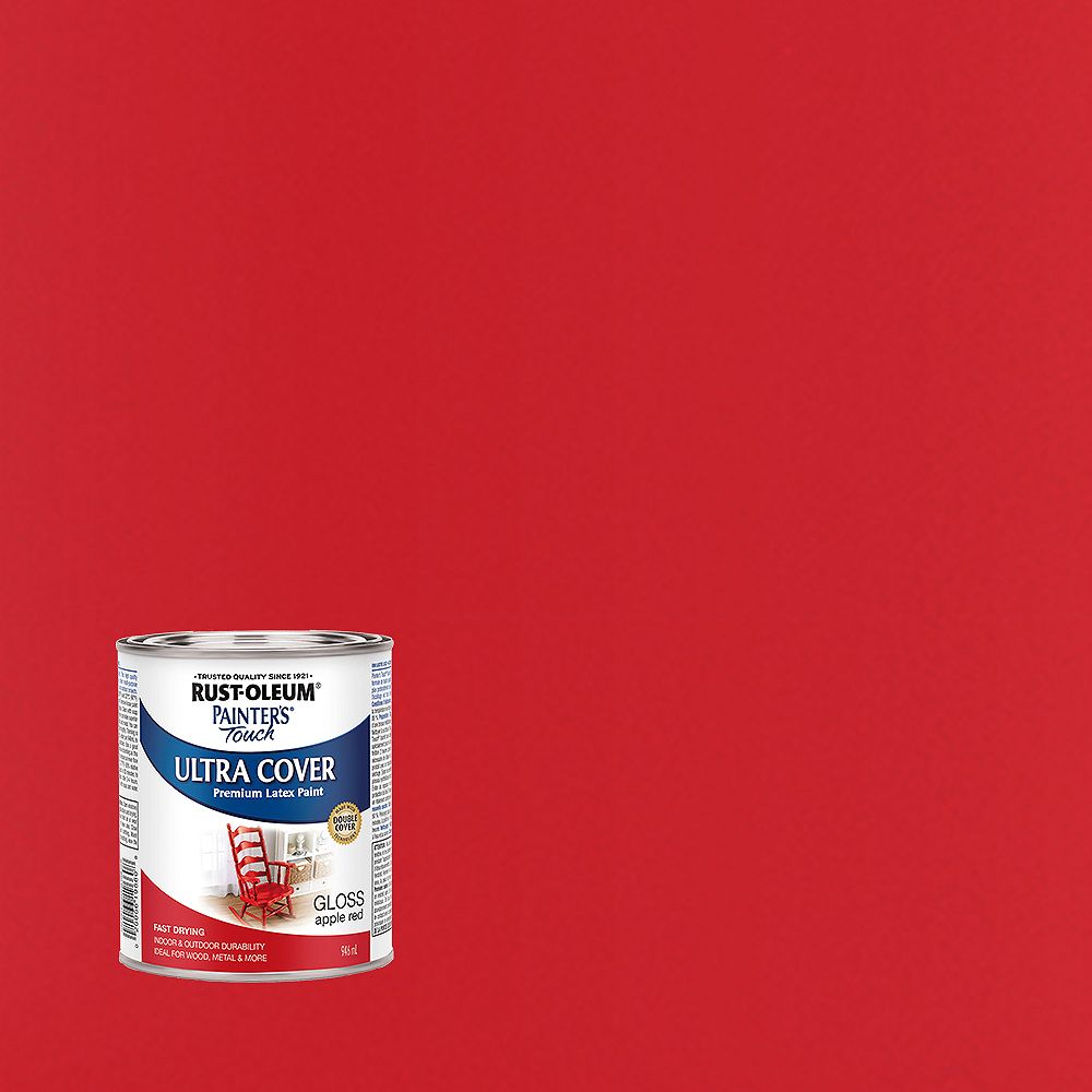 Rust Oleum Painters Touch Multi Purpose Paint In Gloss Apple Red 946
