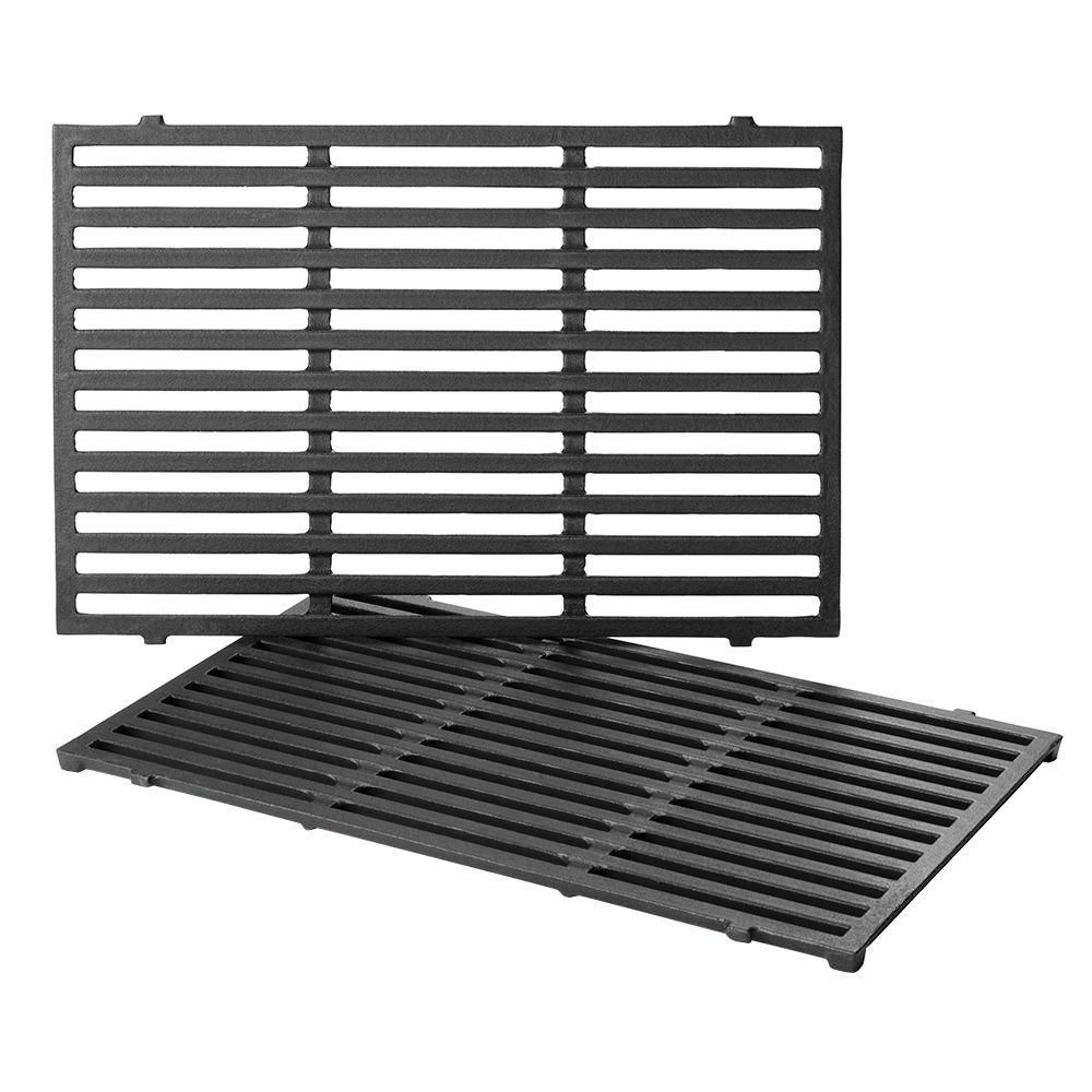 Weber Cast Iron Porcelain Enamelled BBQ Cooking Grates | The Home Depot ...